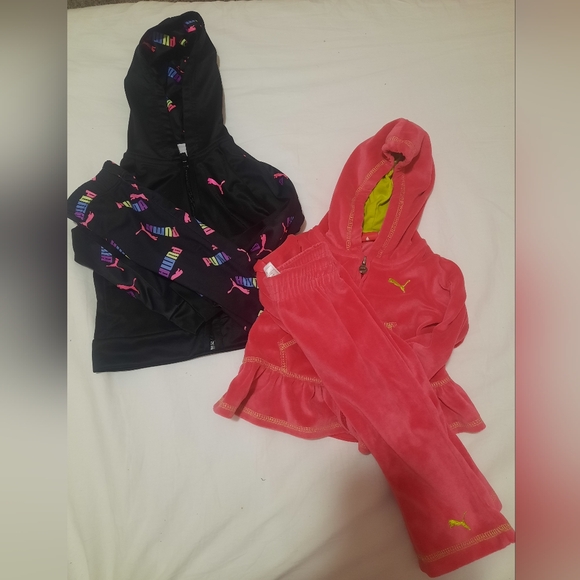 Puma toddler girls tracksuits bundle - Picture 1 of 5